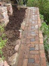 Brick Path Brick Garden Landscape Design