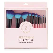 spectrum collections 10 piece essential brush set