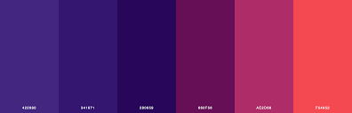 Photoshop tutorials rose purple effect | change background color. 47 Beautiful Color Schemes For Your Next Design Project