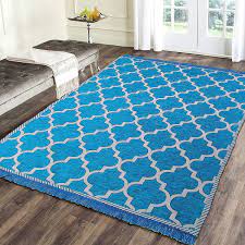velvet carpet runner aqua blue