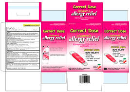Correct Dose Childrens Allergy Relief Liquid Bfs Pharma Inc