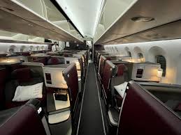 qatar airways 787 9 business cl doh