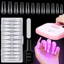 tomicca nail tips and glue gel kit