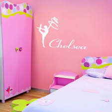 Personalised Ballerina Wall Sticker