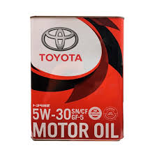 toyota genuine 5w 30 fully synthetic 4l