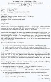 15 contoh surat perjanjian yang baik dan benar paling lengkap. Surat Permohonan Sumbangan Rt05 Rw11 Bukit Cimanggu City Facebook