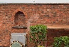 Garden Boundary Feature Wall From New