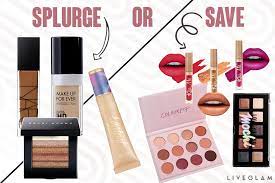 makeup when to splurge and when to