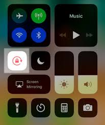 The lock icon at the top shows unlocked yet my phone will not actually unlock. Apple Iphone Turn Screen Portrait Orientation Lock On Off Verizon