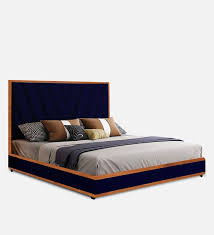 laurel upholstered queen size bed