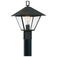 quoizel corp 1 light outdoor post