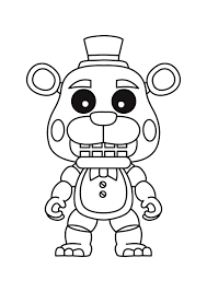 Kizicolor.com provides a large diversity of free printable coloring pages for kids, available in over 16. Freddy Coloring Pages Free Printable Coloring Pages