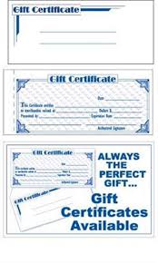 Cheap Free Sample Gift Certificate Find Free Sample Gift