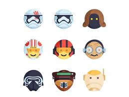 Star Wars Emoji Star Wars Stickers
