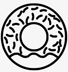 Donuts clipart svg, donuts svg transparent free for download on webstockreview 2020 these pictures of this page are about:donut clip art black and white. Bakery Donut Donuts Dessert Sweet Comments Donuts Png Black And White Png Image Transparent Png Free Download On Seekpng