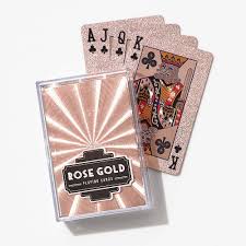 Someone showed me a deck of cards, then said do something with it in java code. Rose Gold Playing Cards Paper Source