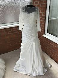 Bnwt Ronald Joyce Victoria Jane Wedding Dress Size 12 With