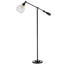 They are perfectly proportioned as reading lights, easily reached and adjusted by someone seated in an easy chair. Swing Arm Industrial Floor Lamps At Lowes Com