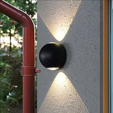 Led Ball Outdoor Wall Step Up Down