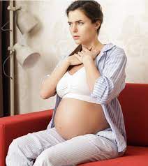 sore throat during pregnancy signs