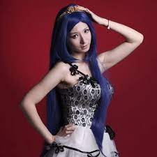 igdolls clannad dark blue cosplay wig cheap sell online cheap cosplay wigs cosplay wigs purple wig