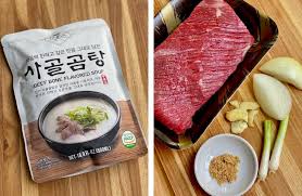 seolleongtang korean ox bone soup