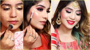 how to do parlour makeup at home in