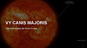 It is one of the largest known stars in the galaxy as well as one of the most luminous of its type. Which Star Is Bigger Vy Canis Majoris Vs Uy Scuti