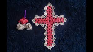 There probably are as many cross bookmarks around as there are flowers i think. How To Crochet A Cross Pattern 807 By Thepatternfamily Youtube