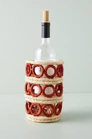 Abachi Wine Bottle Holder