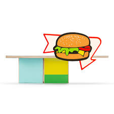 candylab burger food shack toy roadside