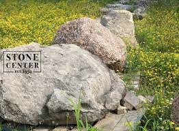 using boulders in landscaping