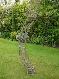 Wrought Iron Rose Arch Metal Garden
