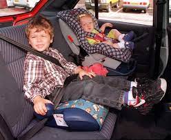 Child Seats In The Front Of The Car