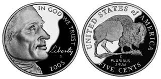 2005 D Jefferson Nickel American Bison Coin Value Prices