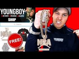 Customize your notifications for tour dates near your hometown, birthday wishes , or special discounts in our online store! I Bought Every Free Nba Youngboy Rapper Chain Merch Is It Worth It Youtube