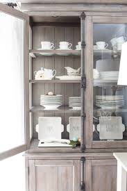 how to organize a dining room hutch