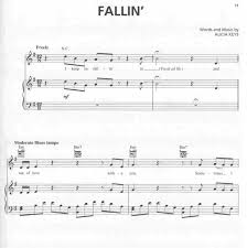 Use this sheet for your own personal use completely free. Alicia Keys Fallin Sheet Music For Piano With Letters Download Piano Vocal Sku Pvo0010377 At Note Store Com