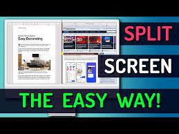 how to split screen on mac the easy