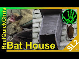 house and attic with a diy bat house