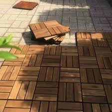 Brown Wooden Decking Tiles