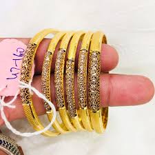 47 160 Milligram Weight Gold Bangles Design Gold Bangles