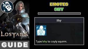 How to Get Shy Emote in Lost Ark | Emotes Location Guide - YouTube