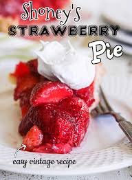 shoney s strawberry pie with jello