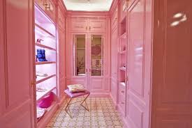 pink lacquer closet david hicks carpet