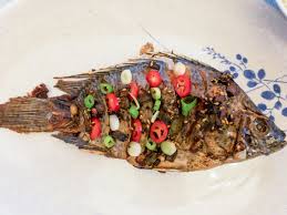 asian style oven roasted whole tilapia