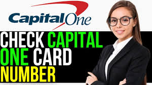 check capital one credit card number
