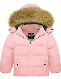 Yxp Girl S Puffer Jackets Warm Fleece