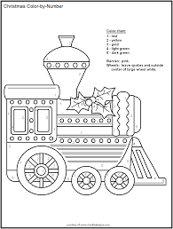 Polar express coloring pages can help you share the magic of christmas with your children this year. Color By Number Christmas Train Christmas Color By Number Christmas Coloring Pages Free Christmas Printables