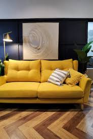 landen 3seater sofa yellow promo